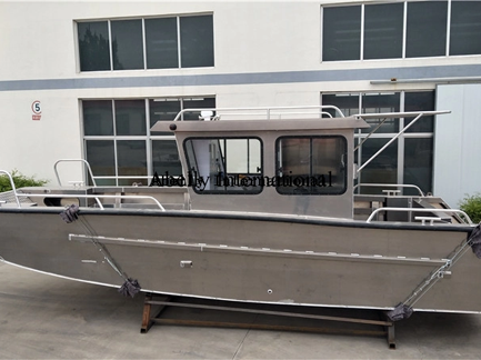 Craft de desembarque de alumínio para a pesca: resistente, seguro e construído para durar