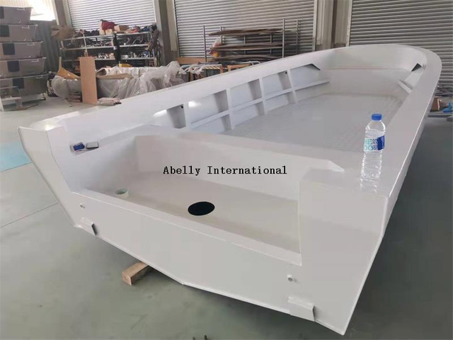 Barco de console central de alumínio de 5,8 m