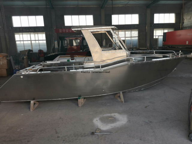 6,5m todo o barco de caminhada de alumínio soldado