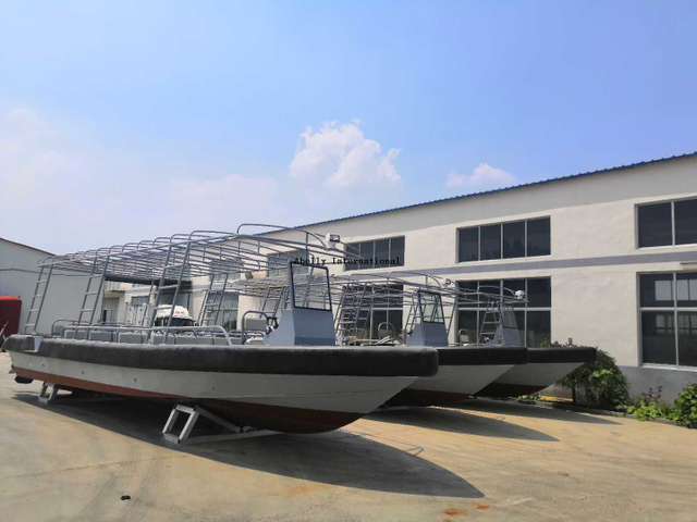 9,8m de barco de mergulho de alumínio