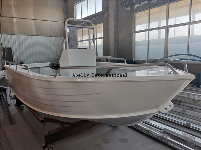 485C-2 Todo barco de console central de alumínio soldado